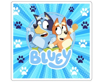 Bluey und Bingo - Sticker