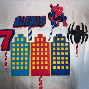 Spiderman Cake Topper