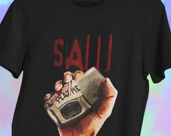 オリジナル SAW 映画プロモーション Tシャツ 大人サイズ L または XL