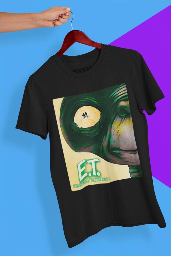 E.T. Unisex T-shirt, 80s Movie Graphic Tee, Gift for Her, Gift for 