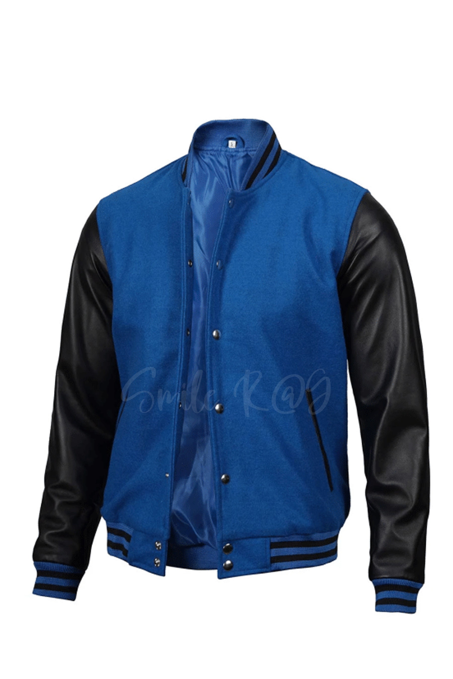 Black letterman jacket with leather sleeves discount