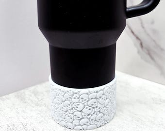 Skulls Boot for Stanley Tumbler | Fits 14oz 20oz 30oz 40oz | Horror Cup Sleeve | Goth Tumbler Accessory | Tumbler Accessories | Cup Sleeve