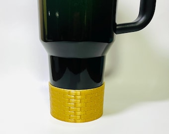 Brick Pattern Boot for Stanley Tumbler | Protective Cup Sleeve | Modern Tumbler Accessory | Fits 20oz 30oz 40oz | Urban Style