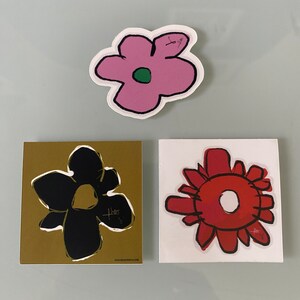 Flower stickers,  Laptop Stickers, Mini Flower Stickers, Water Bottle Sticker,