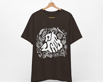 Camiseta gráfica de Punjab / Ropa punjabi, camisetas desi, camisas indias, camisetas de Punjab, moda del sur de Asia, indio-americano, ropa desi