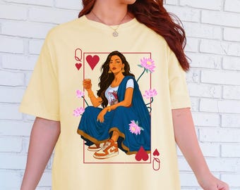 Desi Diva Graphic Tee | South Asian Queen Energy Shirt, Desi Girl Clothing, Bollywood Fashion, NRI Women's T-shirt