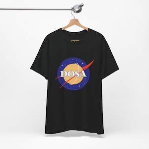 NASA-Dosa Graphic T-shirt | Desi shirt | Indian outfit | Dosa art | Desi fashion