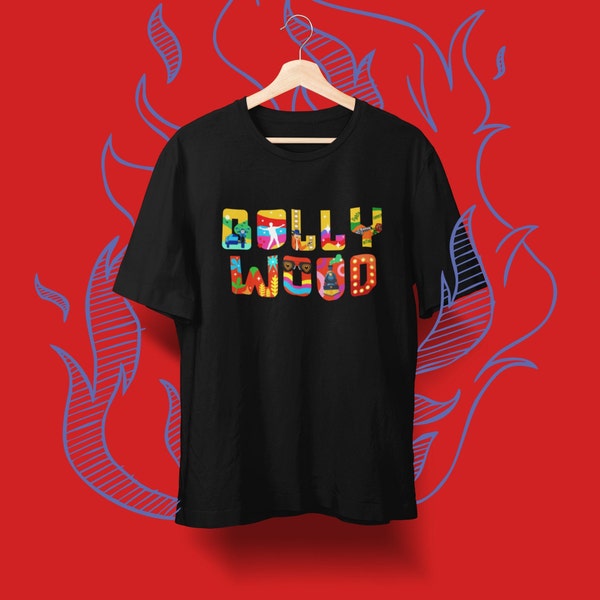 Bollywood Graphic T-shirt | Bollywood tshirt | Desi | SRK | Deepika