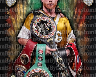 Canelo Alvarez Digitale Kunst PNG, PNG