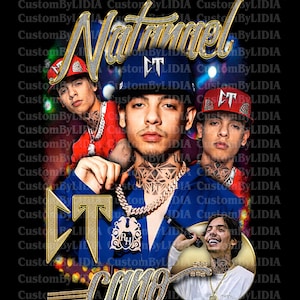 Natanael Cano corridos tumbados PNG Digital File