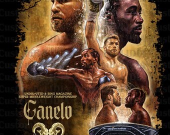 Canelo vs Crawford  PNG png