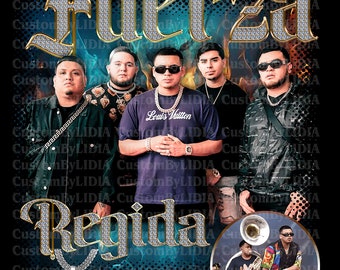 Fuerza Regida PNG Digital File Png