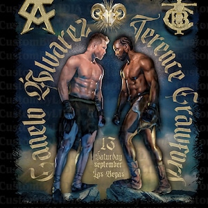 Canelo vs Crawford Png, PNG
