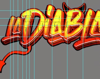 La Diabla PNG & JPG | XAVI | Digital Download