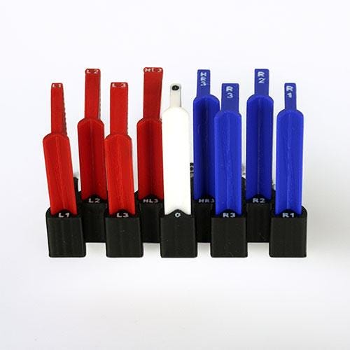 Pince Droite Pour Gabarit Bitzenburger - Avec Adaptateur 4 Encoches Fletch - Occasion