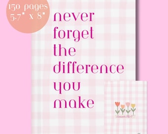 Gepersonaliseerde verpleegkundige waardering dagboek cadeau hardcover verpleegkundige week bedankje collega aangepaste verpleegkundige notebook cadeau gediplomeerde verpleegkundige