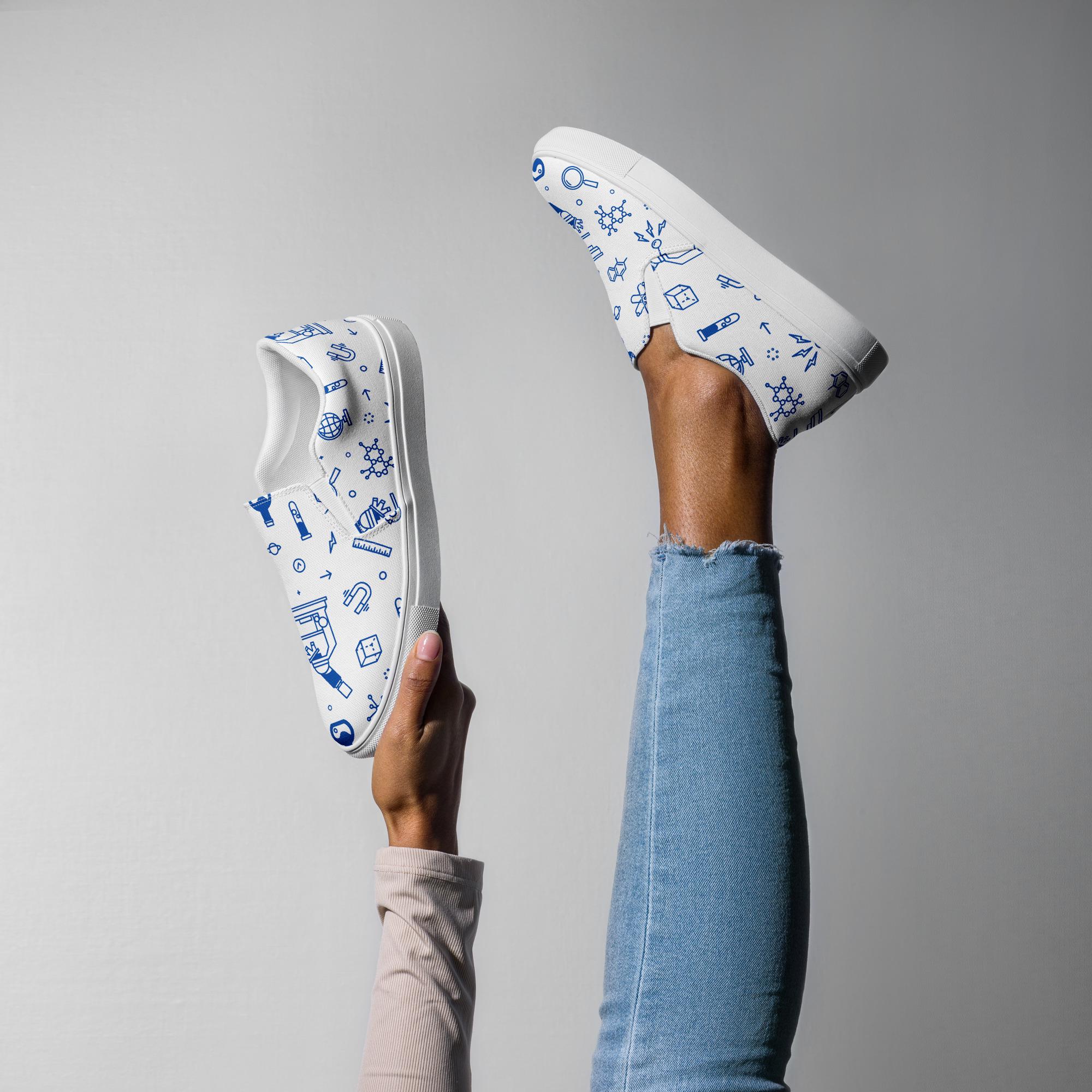 Lab Tech Gift Canvas Shoes Pathologist Gift Microbiologist Slip on ...
