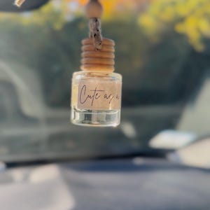 Car Air Freshener Diffuser, Cute Scented Hanging Decor
