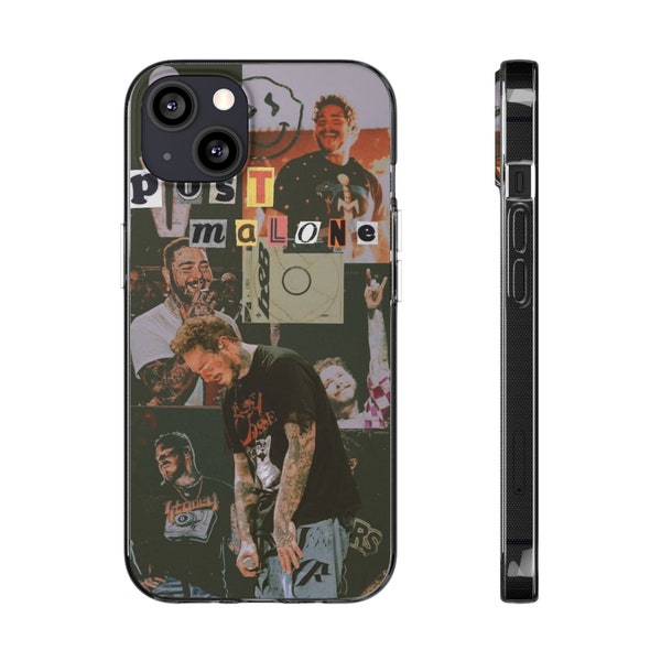 Post Malone Music Phone Case For Iphone And Samsung, Post Malone Music Phone Case, Post Malone Phone Case With His Songs And Photos.