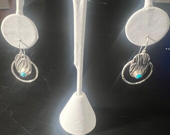 Sterling silver turquoise earrings