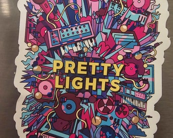 Pretty Lights *SWIRL* Magnet  [PL Magnet]