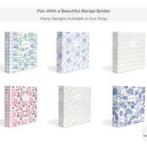 Protectores para tarjetas de recetas / Fundas transparentes de 4x6 para carpetas estándar de 3 anillas / Las hojas protegen las recetas familiares y los recuerdos. imagen 5