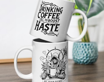 Personalisieren Warcraft Kaffeetasse, große WoW Gamer Tasse, Warcraft Gaming Cup, individuelles WoW Geschenk für Gamer, World of Warcraft Videospiel Tasse