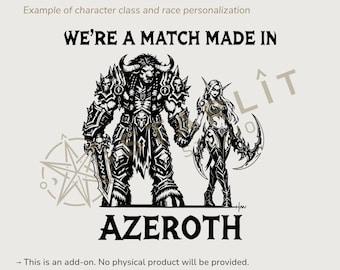 Character Race & Class Personalization Add-On