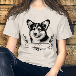 Sweat-shirt Corgi Lumières De Noël - Motif Chien Welsh Corgi - Unisexe Gildan