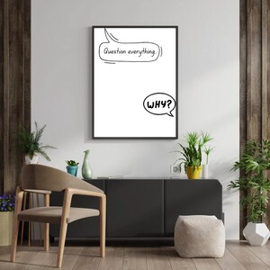 Digital Minimalist Wall Art