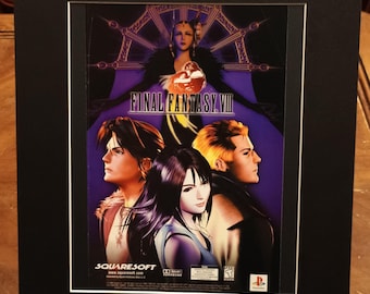 GENUINE Display-Ready Mounted Vintage Comic Book Ads (Video Games) - 11" x 14"