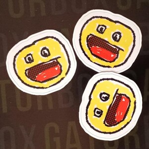 Adesivo Emote "Gawe" di Gatorbox - 4,4 x 5 cm