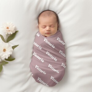 PERSONALIZED Swaddle Newborn Swaddle Name Swaddle Blanket Personalized Baby Gift Baby shower gift Baby Name Blanket Custom Baby Swaddle