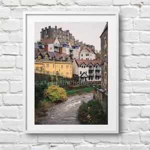 Impression de photographie de Dean Village | Édimbourg Écosse | Impression d'Édimbourg | Royaume-Uni | Photo amateur | Photographie d'Édimbourg | Cadeaux Édimbourg