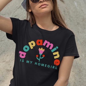 Dopamine ADD ADHD T-shirt AUDHD Neurodiversity Funny Adult Adhd Awareness Shirt Neurodivergent Neurospicy Tee Mental Health Womens Gift