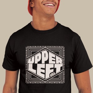 Upper Left USA PNW Tshirt Pacific Northwest Granola Girl Washington Oregon Idaho Mountain Rainier  Puget Sound Seattle Tee Bigfoot Gift