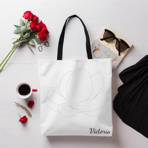Customizable Tote Bag for Gift Tote Bag for Wedding Tote Bag for Bridesmaids Customizable Gift for her