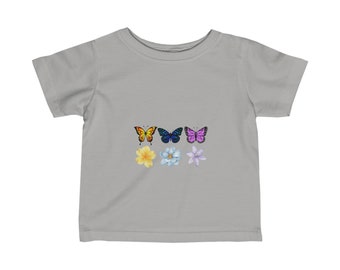 Schmetterlings-Baby-T-Shirt