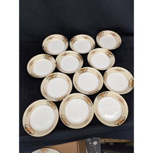 Noritake 金彩レースプレートセット 12枚組 Noritake Set for 12 - Etsy
