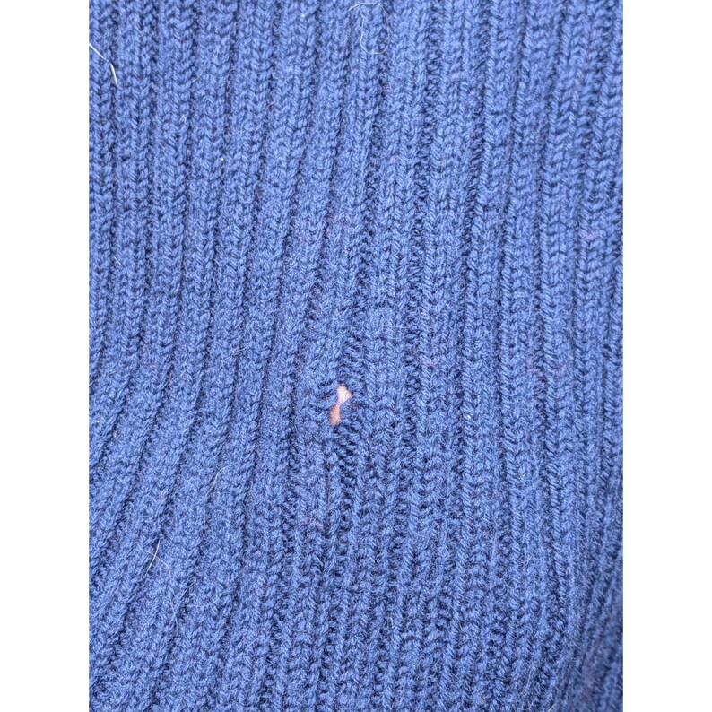 Knockabouts by Pendleton Blue Virgin Wool Cardigan Sweater Granny Mail Lady 40 画像 6