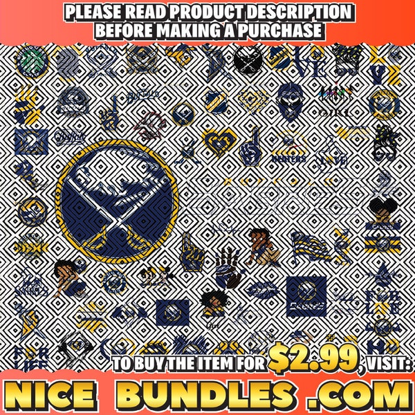 72 Files Buffalo-Sabres Team Bundles Svg, Buffalo-Sabres svg, N-H-L Bundle Svg, N-H-L Svg, Png, Dxf, Eps, Instant Download