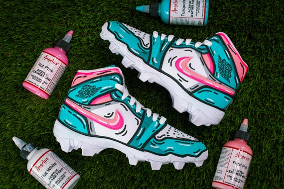 Kids Custom Cartoon Cleats 