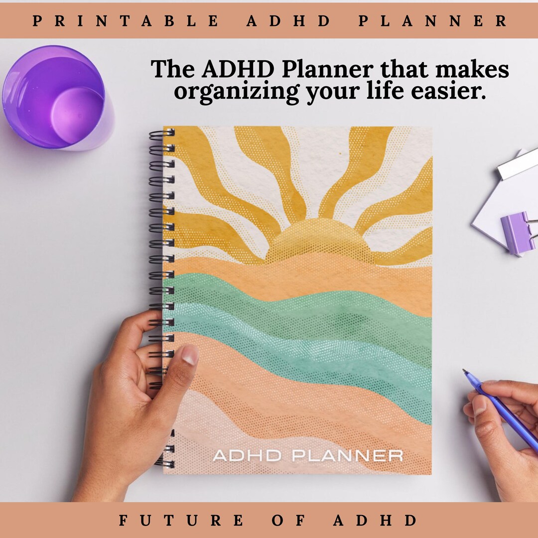 2026 ADHD Printable Planner Digital and Printable | Neurodivergent ...