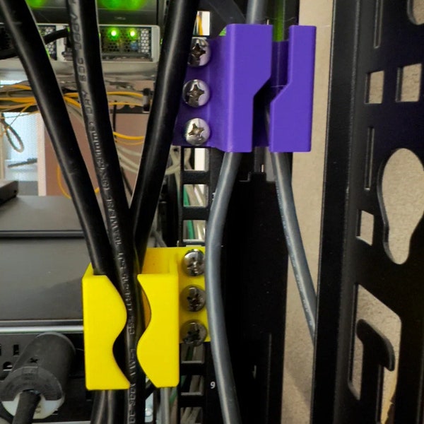 Universal Server Rack Cable Managment Clips Organizers