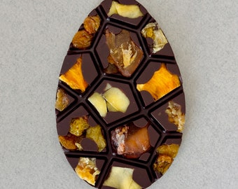 Chocolate Easter Egg With Dried Fruits