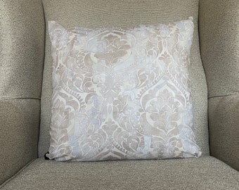 Polished Cotton Handmade Decorative Throw Pillow Cover (18x18) -OC104