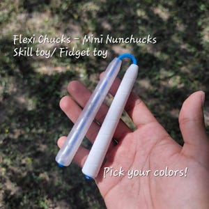 Flexi Chucks - Mini Nunchucks Skill Toy/Fidget Toy