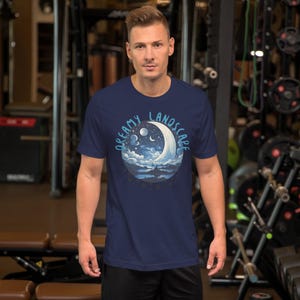 Verträumte Landschaft - Unisex T-Shirt