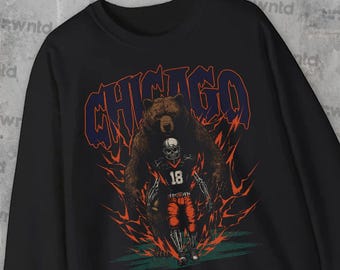 サイトでは販売し NFLベアーズ リーボック 両面刺繍 アメフトゲーム