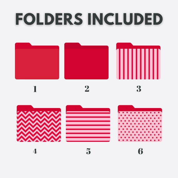 Red Folder Icon File